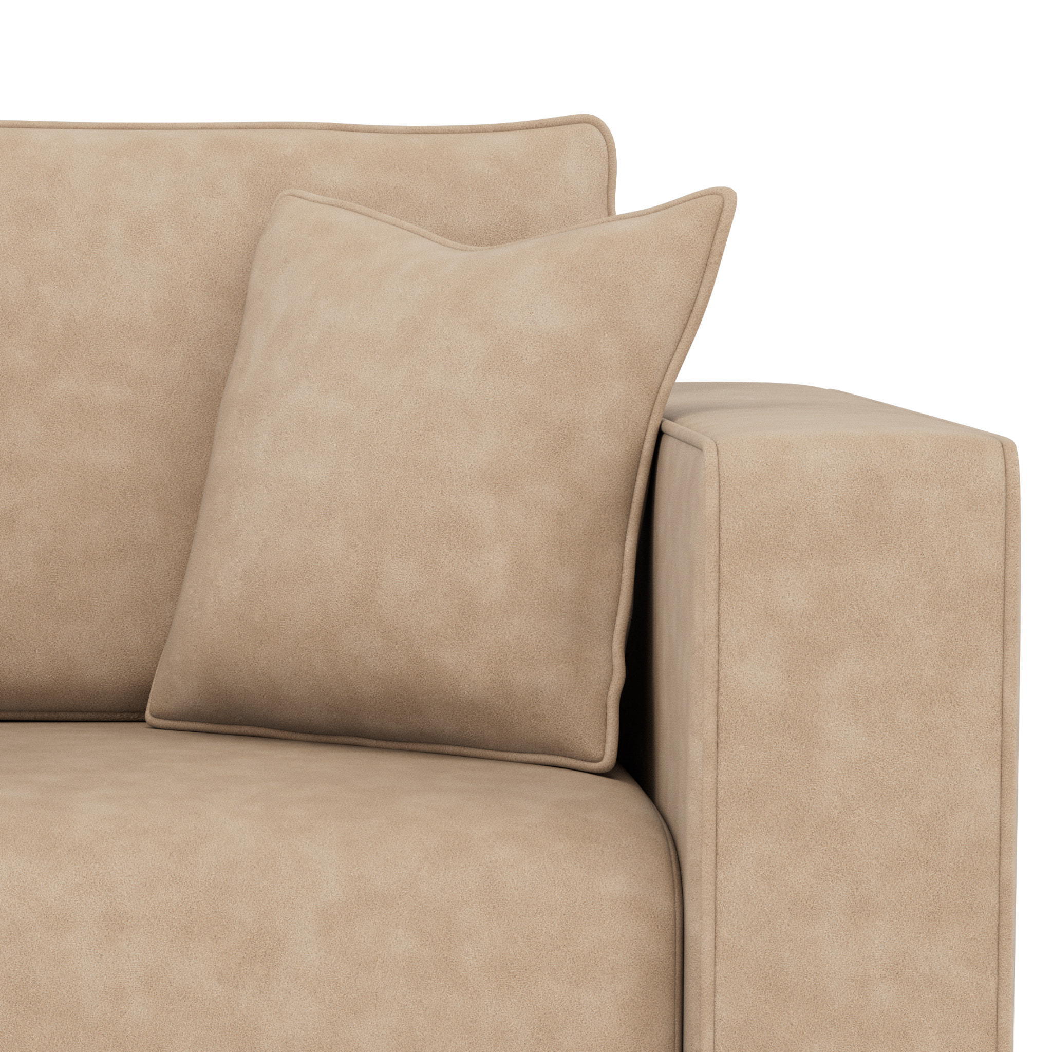 Topaze - fauteuil en simili - Beige