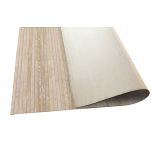 Tapis BAMBOO COOL Blanc-beige