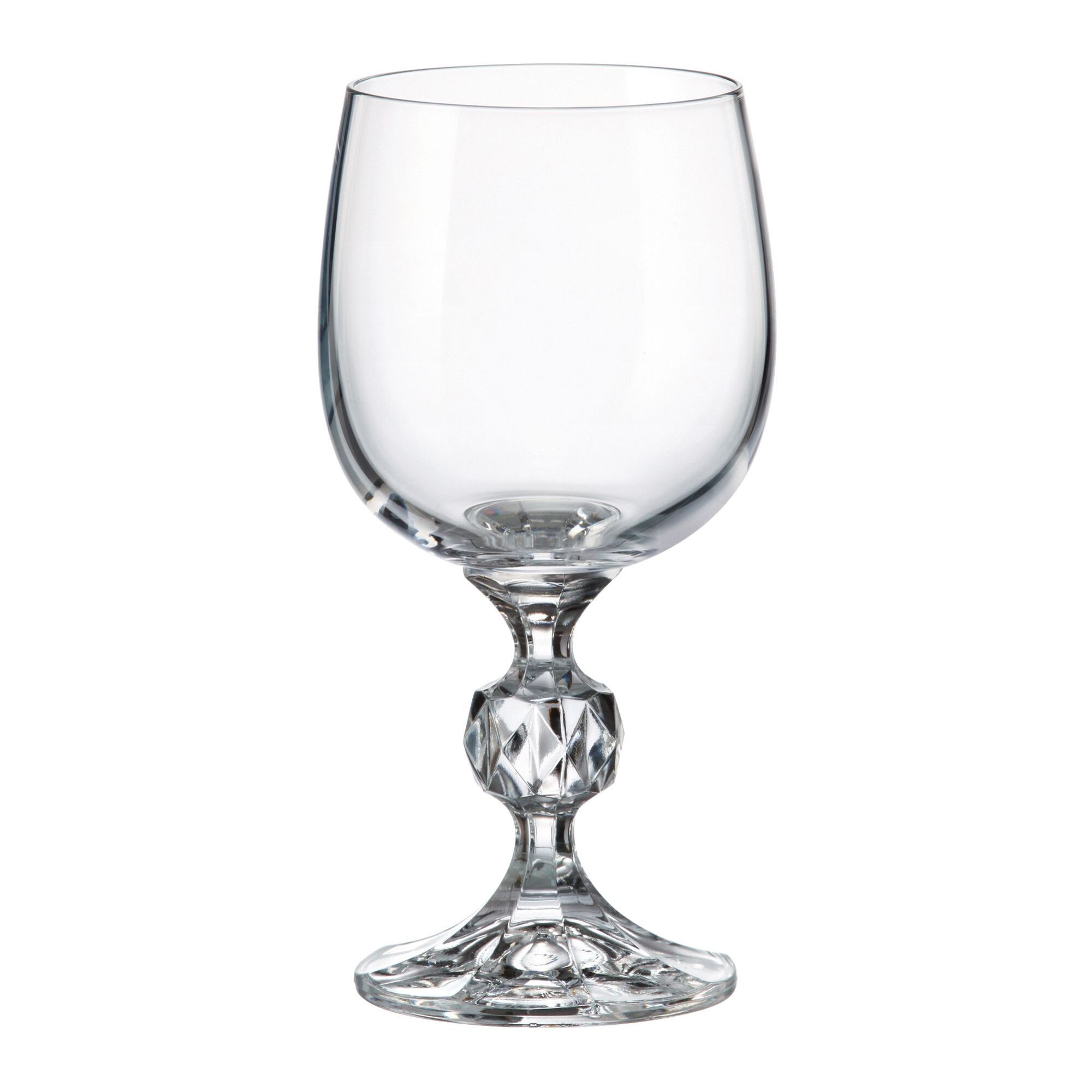 Lot de 3 verres à pied en cristallin 19cl MATIGNON