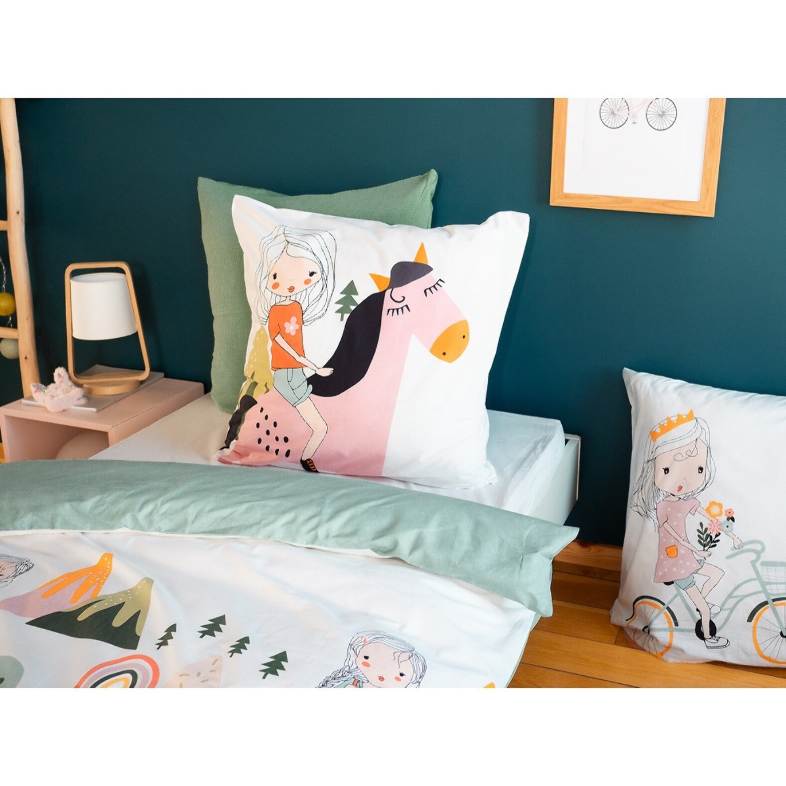 Parure de lit enfant 100% coton - TESS RANDO