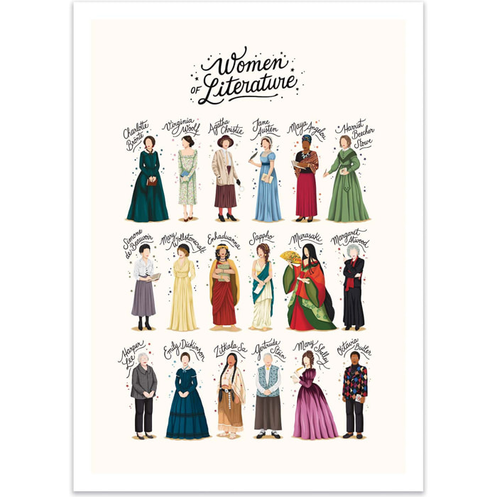 Affiche - Women of Literature - Nour Tohme