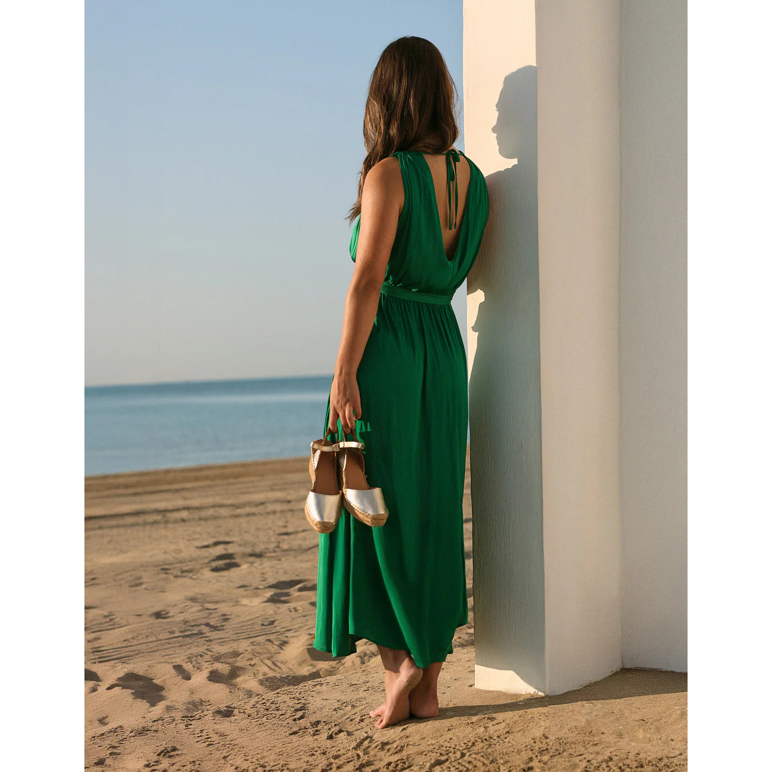 Vestido Largo Verde - Monicasa