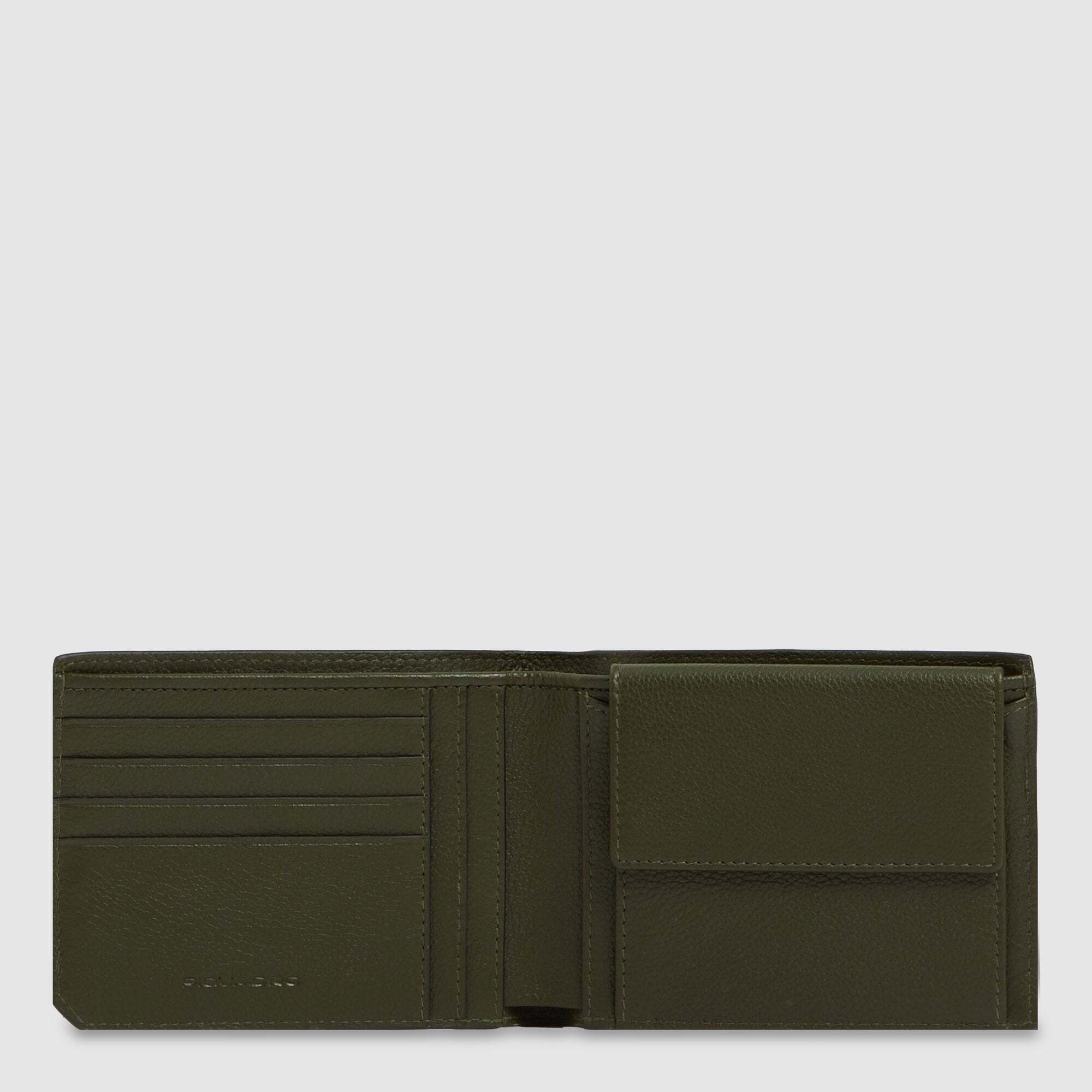 Piquadro Portafogli uomo con portamonete