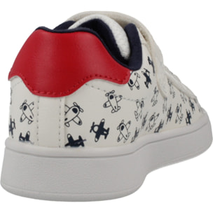 Zapatillas Niño de la marca GEOX  modelo B ECLYPER A BLANCO