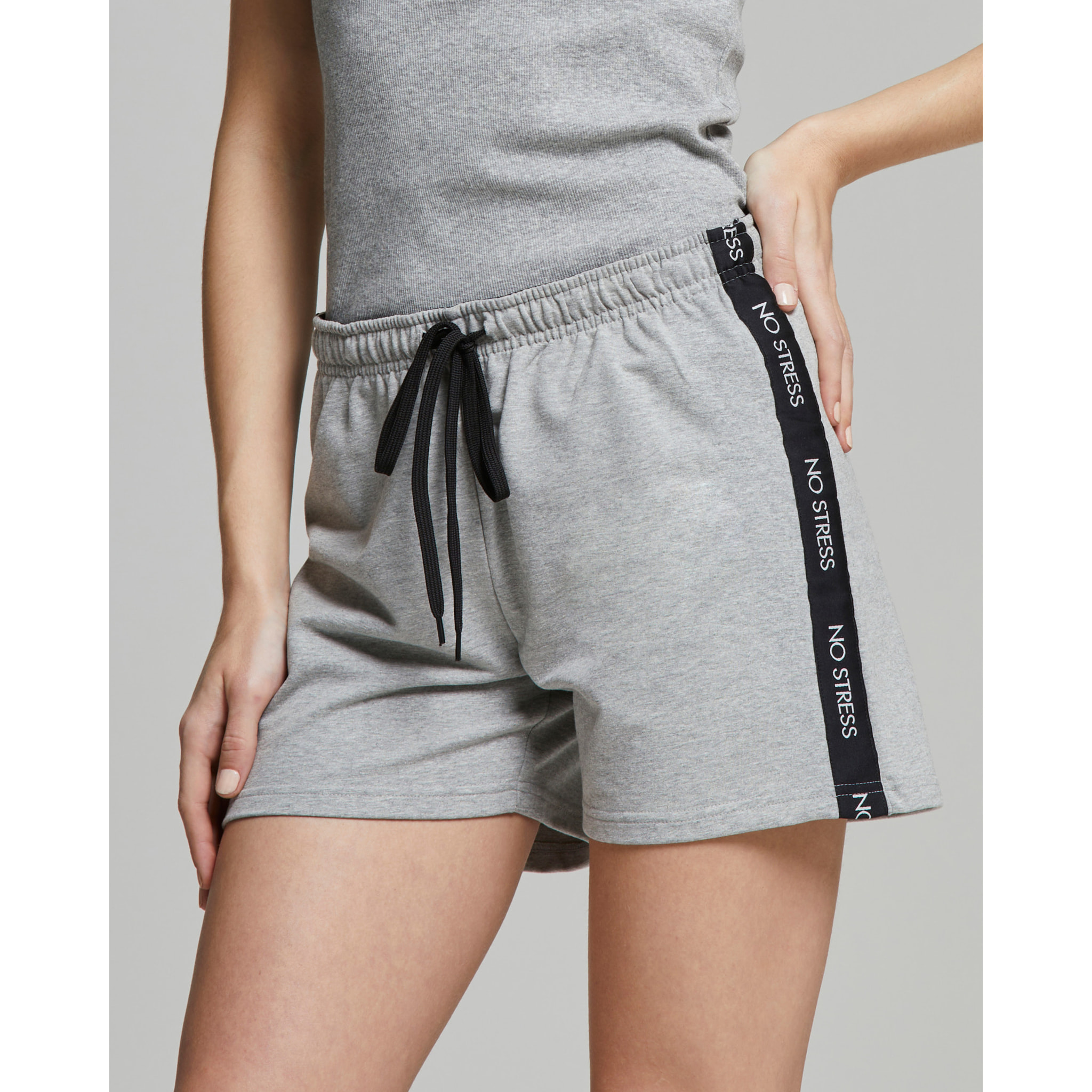 Short donna no stress cotone