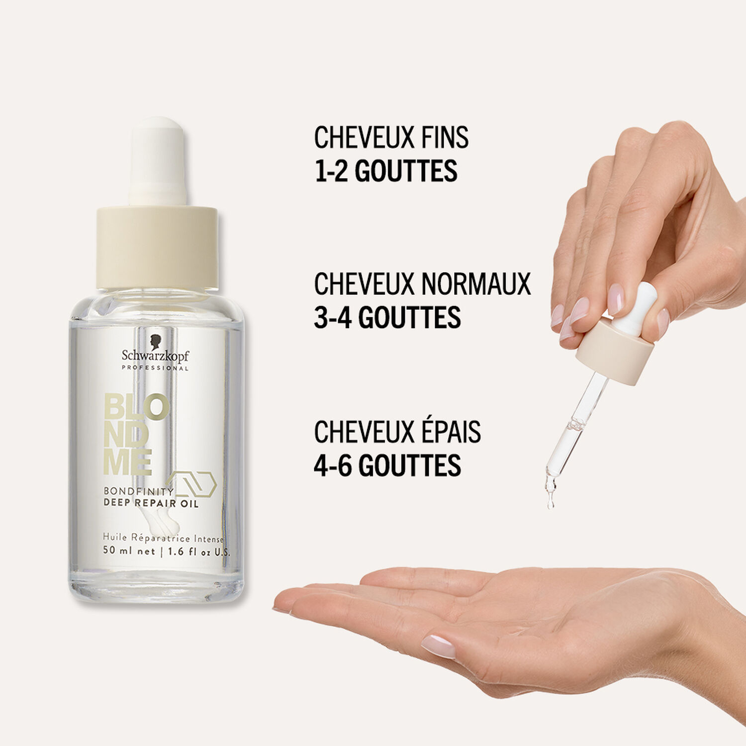 BlondMe - Huile Réparatrice Intense 50ml
