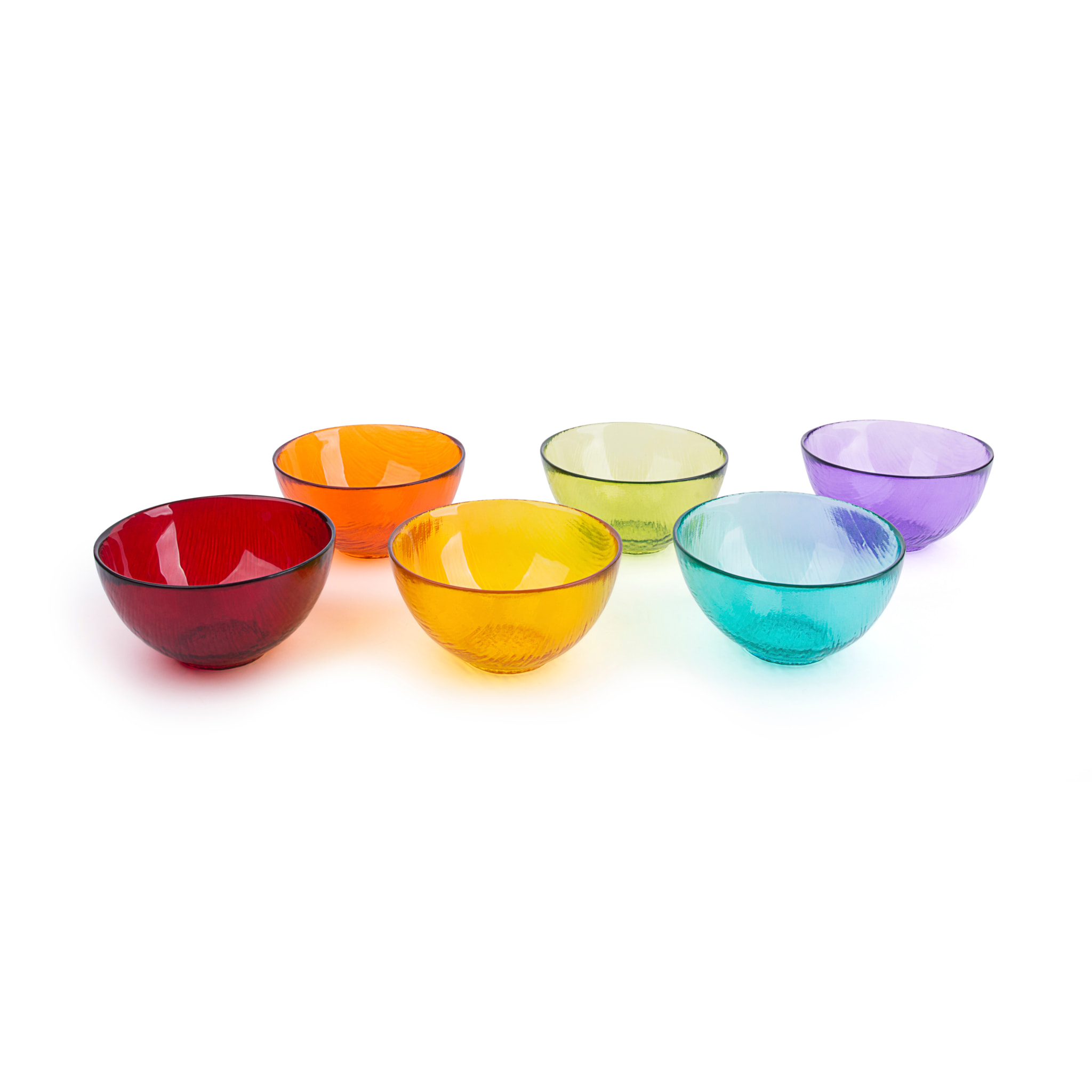 Set de 6 coupelles 13,5 cm – Excelsa Scratch, Verre multicolore