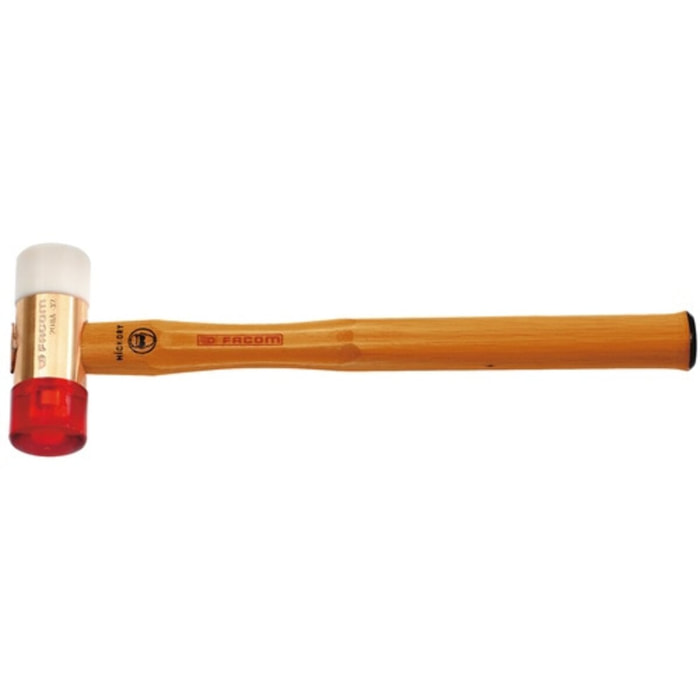 Massette en acier - 40 mm - FACOM - Embout Interchangeable - 208A.40CBA