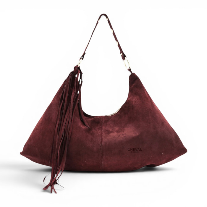 Borsa a spalla Cheval Firenze Petunia Bordeaux