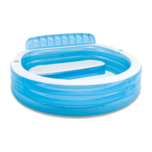 Intex Piscina Gonfiabile Family Lounge, 229x218x79 cm