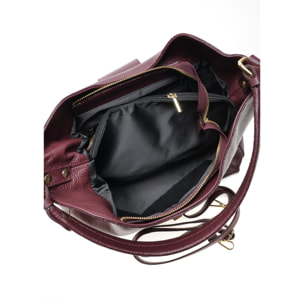 Tote Anna Luchini Bordeaux
