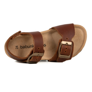 Sandalia BABUNKERS MARRON