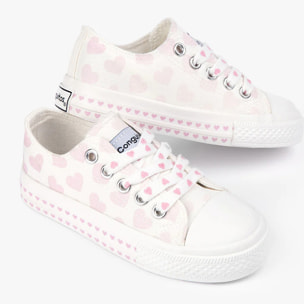 Sneakers bianche solari per ragazze
