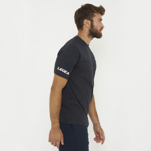 T-Shirt in cotone ARIA blu