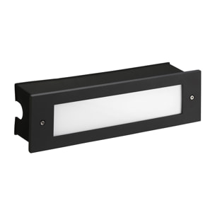 LEDS C4 Empotrable de Pared IP66 Micenas LED PRO LED 10.4 Blanco Cálido - 3000K para Interior de Pared en Salón, Dormitorio, Pasillo