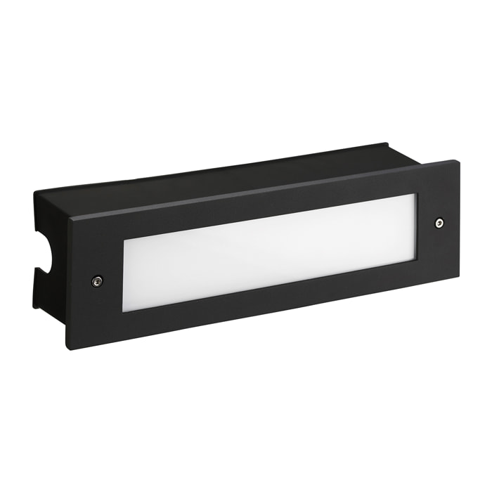 LEDS C4 Empotrable de Pared IP66 Micenas LED PRO LED 10.4 Blanco Cálido - 3000K para Interior de Pared en Salón, Dormitorio, Pasillo