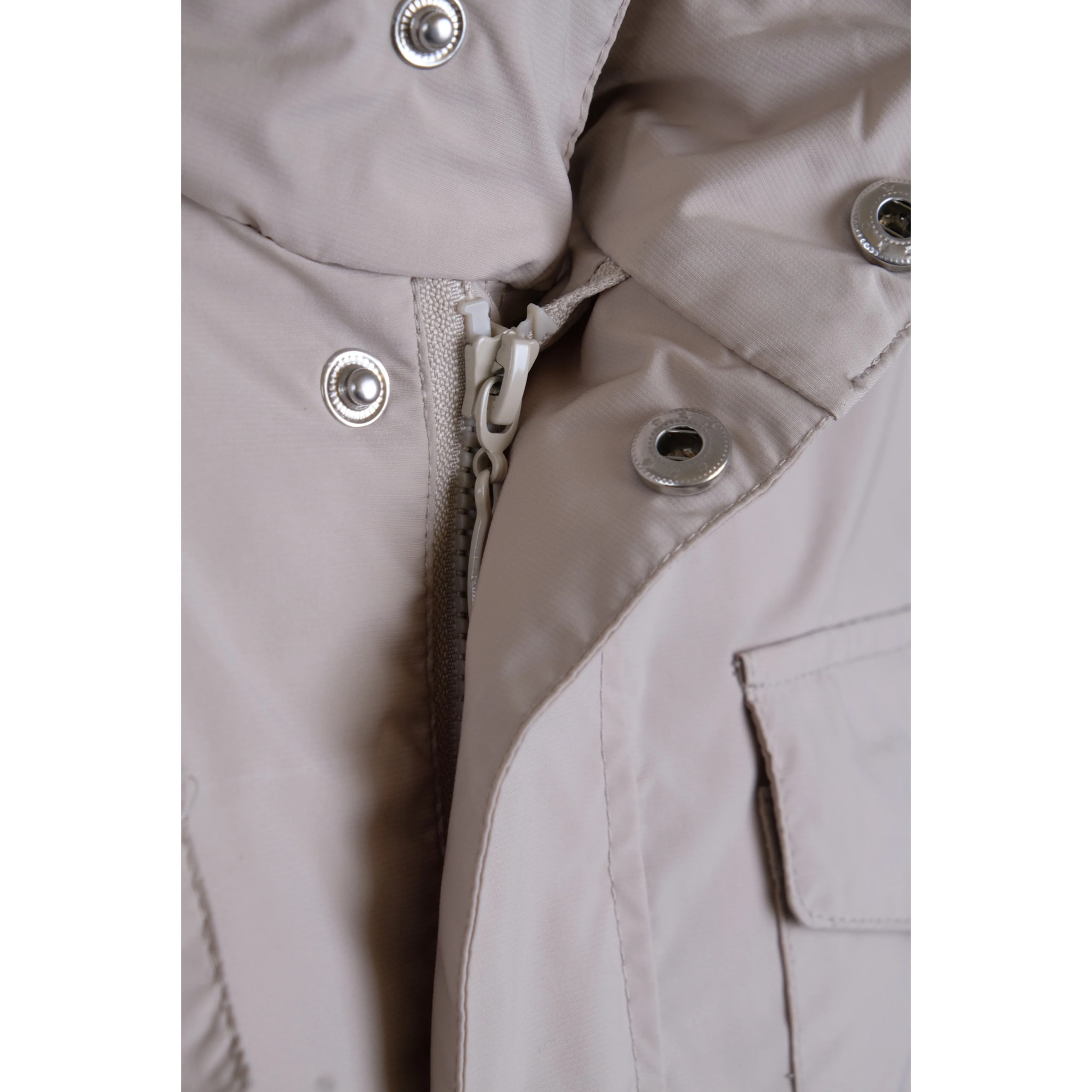 Giacca Esercito con zip kaki uomo