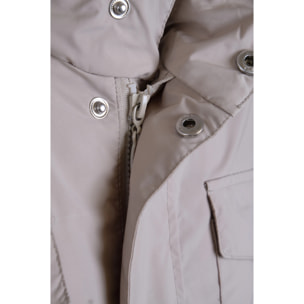 Giacca Esercito con zip kaki uomo