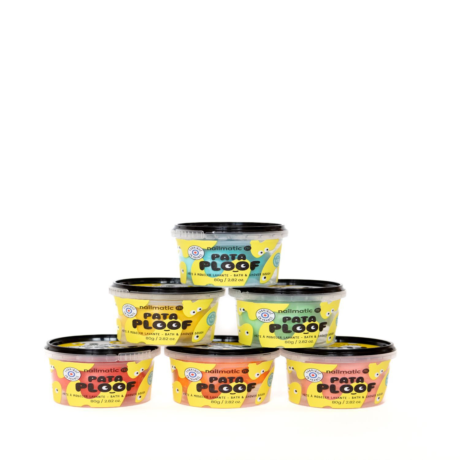 Pataploof - Pâte à Modeler Lavante - Rose 80 g