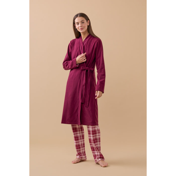 Vestaglia donna micropile soft-touch articolo easy Noidinotte