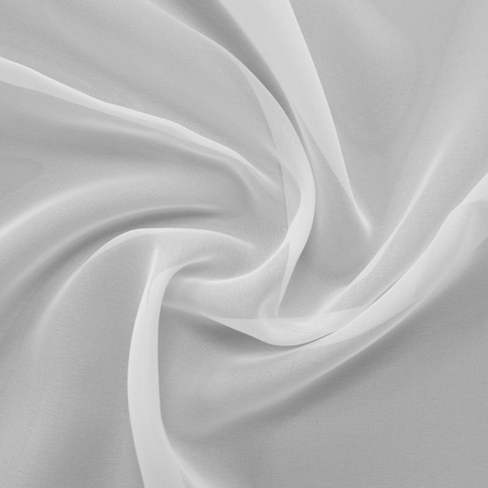 Tissu en voile Non Feu-M1 - Blanc