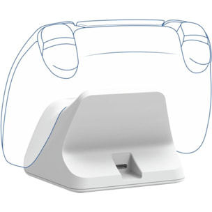 Chargeur TRUST Chargeur Rapide Manette PS5 Blanc