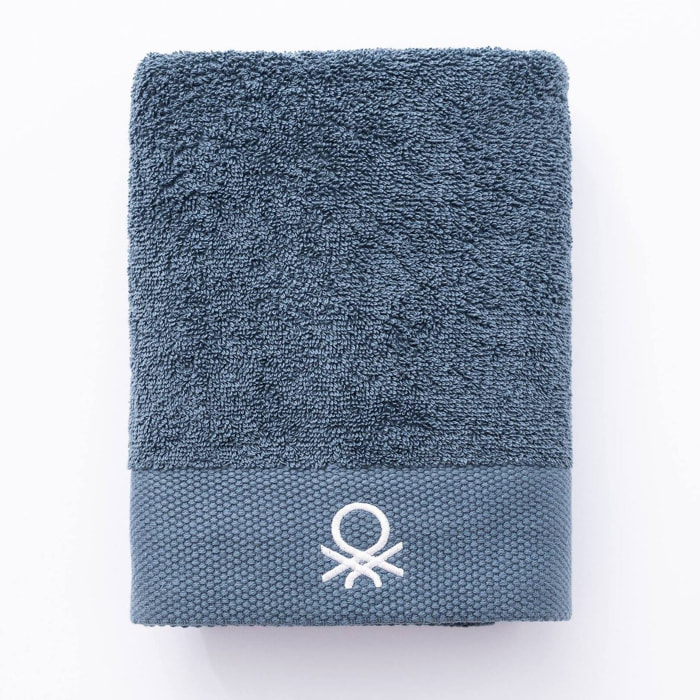 Toalla de baño 50x90cm 100% algodón 450gsm en gris oscuro - suave, absorbente y secado rápido
