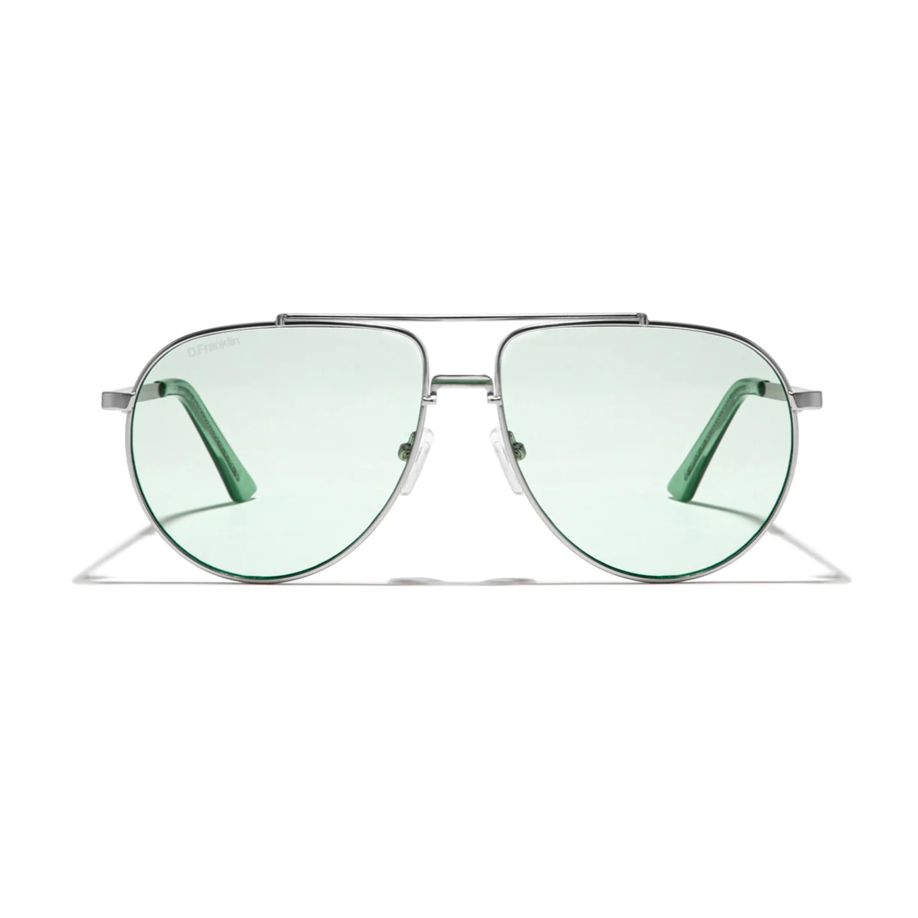 Gafas de Sol Aviator Legacy Silver / Green D.Franklin