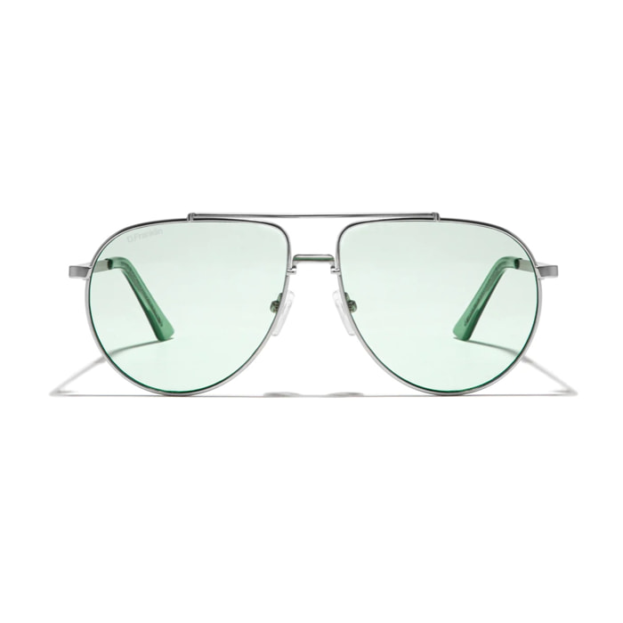 Gafas de Sol Aviator Legacy Silver / Green D.Franklin