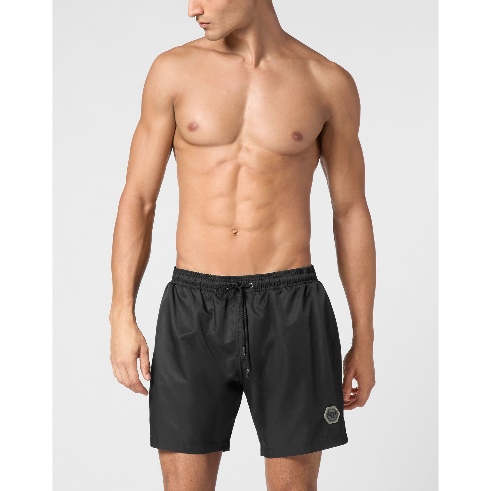 PHILIPP PLEIN Swim Trunks HEXAGON