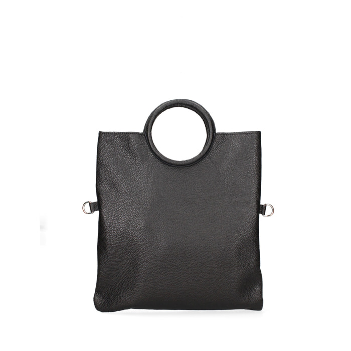 Borsa a mano da donna Made in Italy - Modello Valora Chic - 100% pelle - 29.0 x 30.0 x 1.0 cm