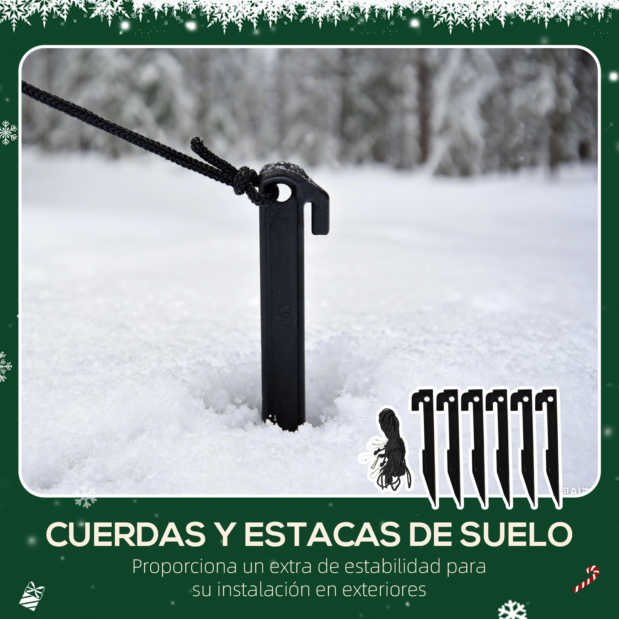 Papá Noel Inflable 150 cm con Reno y Muñeco de Nieve Decoración de Navidad Inflable con Luces LED Inflador Eléctrico para Exterior Jardín Césped