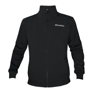Felpa Uomo SUPERGA Cotone Felpato Full Zip