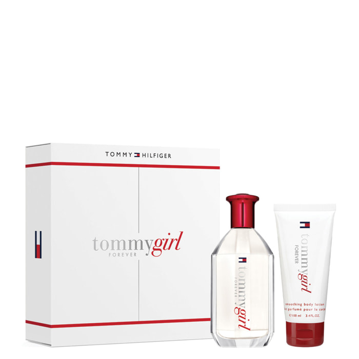 Tommy Girl Forever - Coffret Eau de Toilette 100ml + Lait Corps 100ml