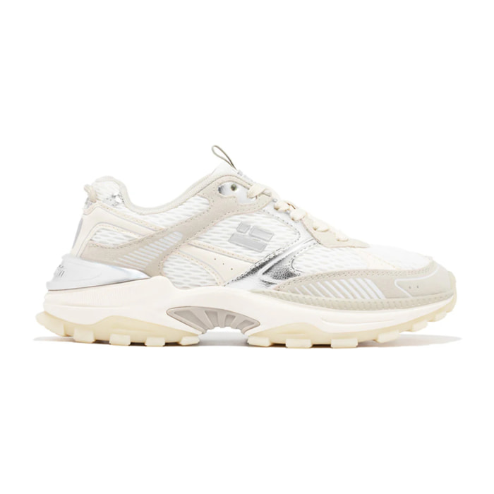 Zapatillas Deportivas Mujer  347 Track Flame Plateado Metálico