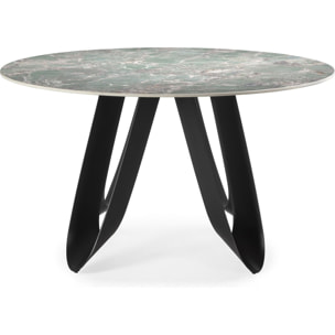 Table à manger ronde céramique 4 à 6 pers. - ORSO