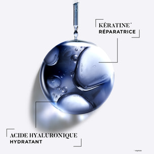 Dessange Kératine Morphose Soin Sans Rinçage Resurfaçant Semi-Permanent Cheveux Abîmés 50ml