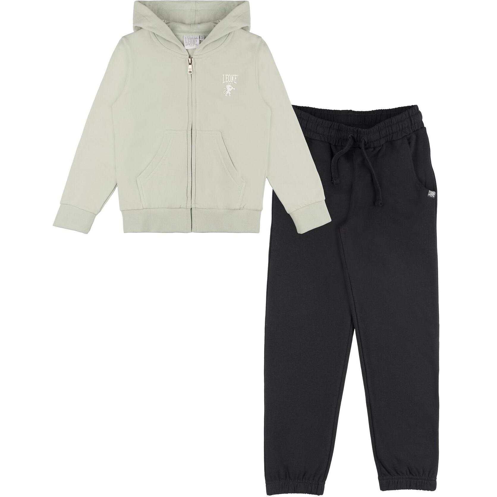 Tuta invernale da bambina con cappuccio e zip Leone 1947 Fresh