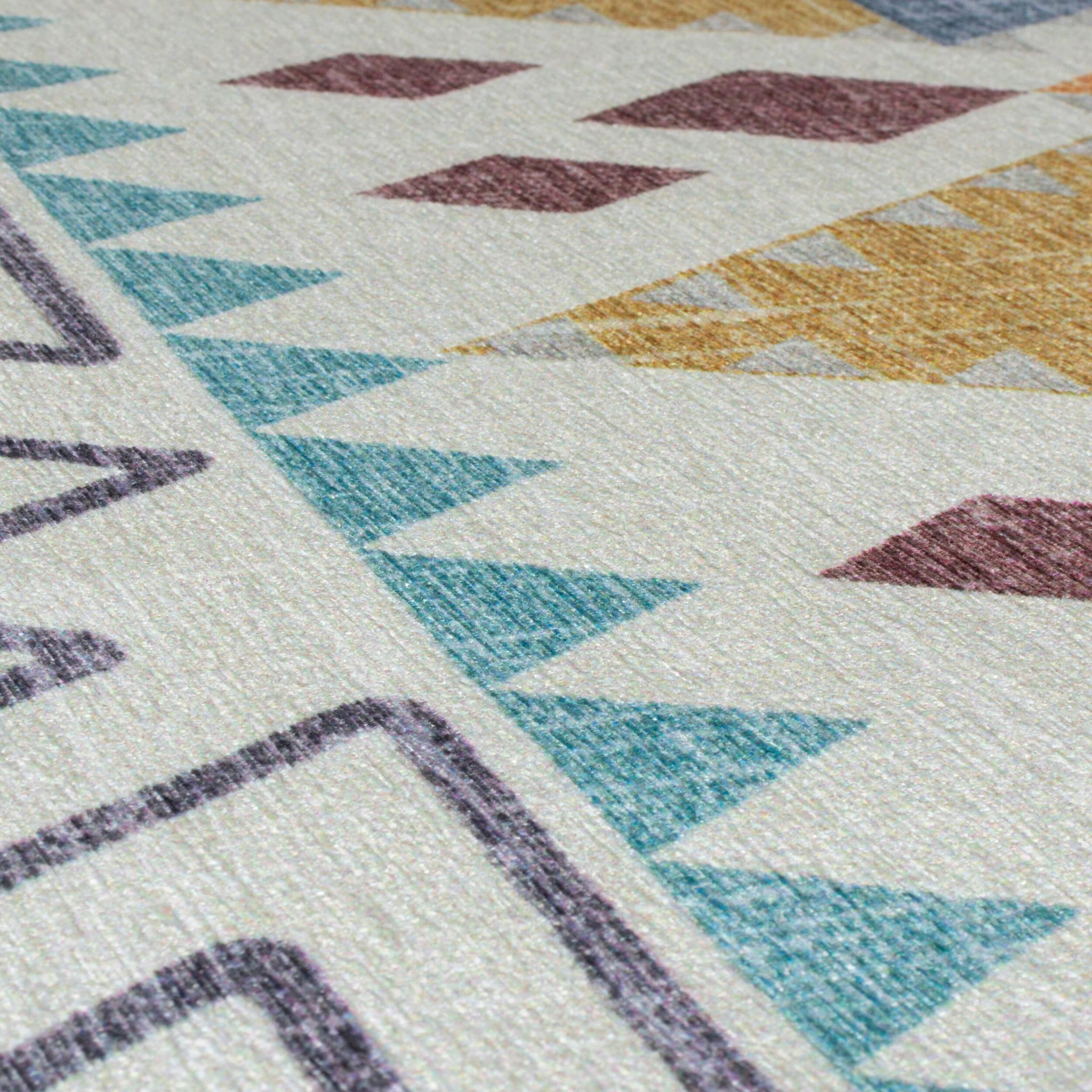 Tapis lavable en machine AZTEC Multicolore