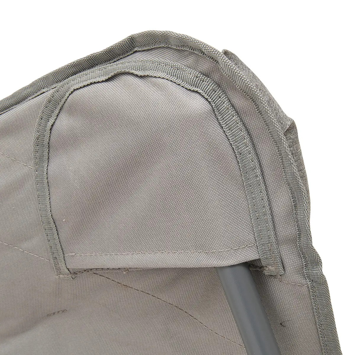 Fauteuil camping pliable gris