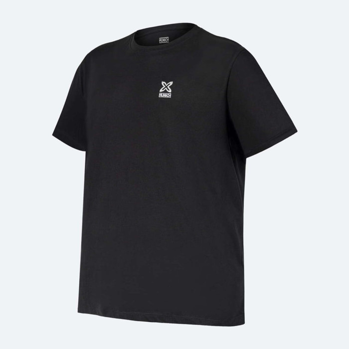 Camiseta MUNICH basica de algodón negro
