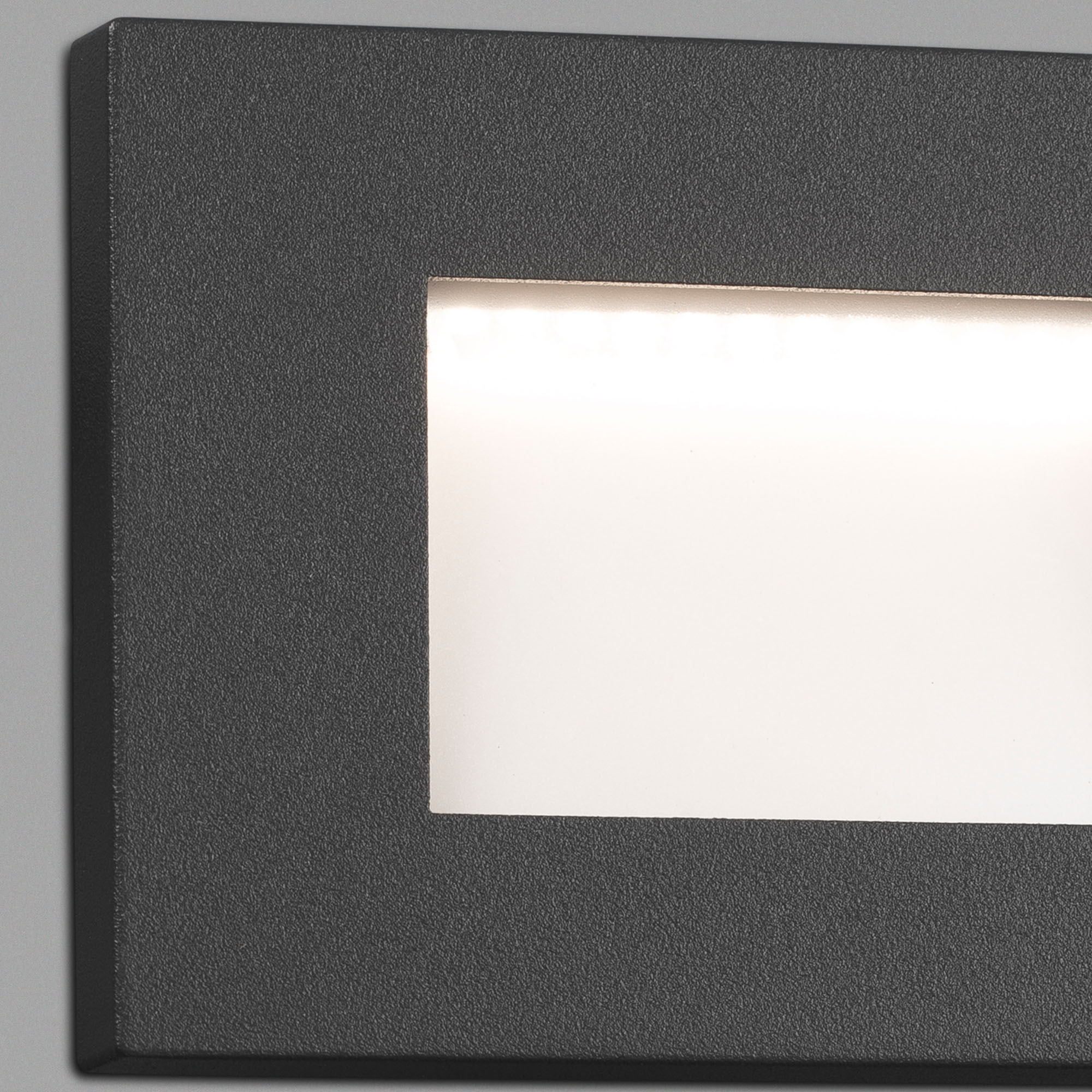 SPARK Lampe encastrable gris foncé