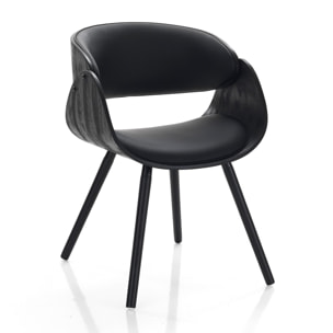 Tomasucci Chaise VISBY EVO TOTAL BLACK