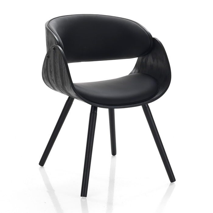 Tomasucci Chaise VISBY EVO TOTAL BLACK