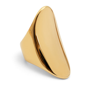 Anillo Bohemian Acero Baño Oro