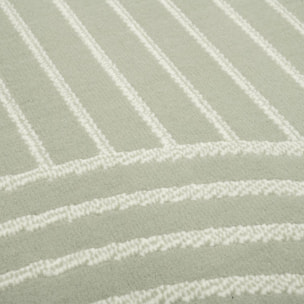 Tapis salon et chambre tissé motif géométrique SUDU