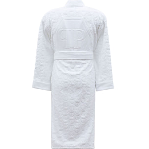 PHILIPP PLEIN Kimono Bathrobe Hexagon