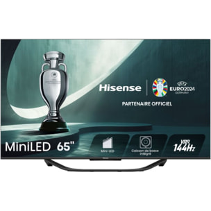 TV QLED HISENSE MiniLED 65U7KQ 2023