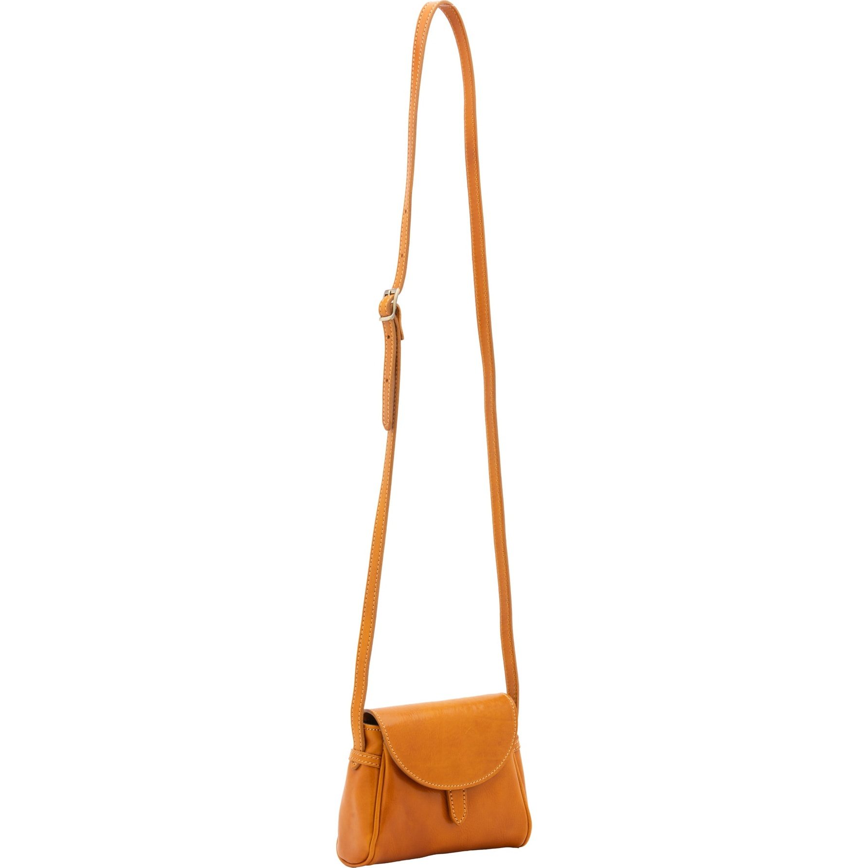 Borsa a tracolla da donna - Modello Seraphina Lux - Vera pelle - 14.0 x 18.0 x 7.0 cm