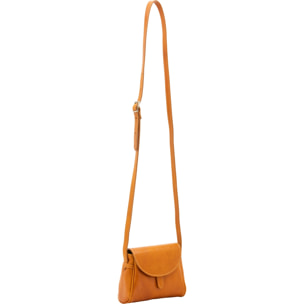 Borsa a tracolla da donna - Modello Seraphina Lux - Vera pelle - 14.0 x 18.0 x 7.0 cm